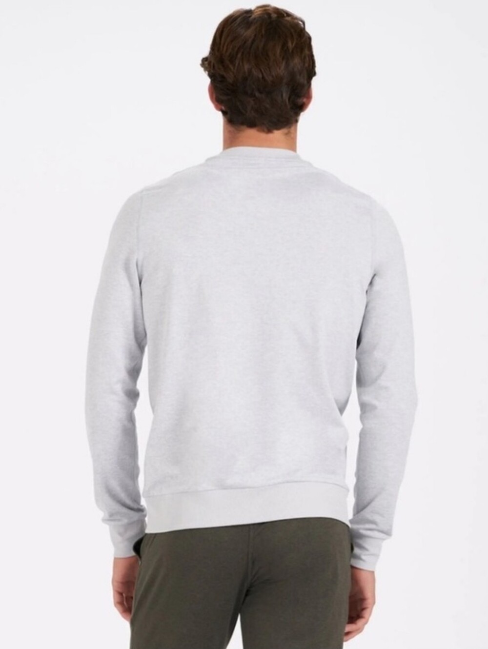 Vuori Ponte Performance Crew Zip Pocket Long Sleeve Activewear Sweatshirt Size L - Picture 2 of 15